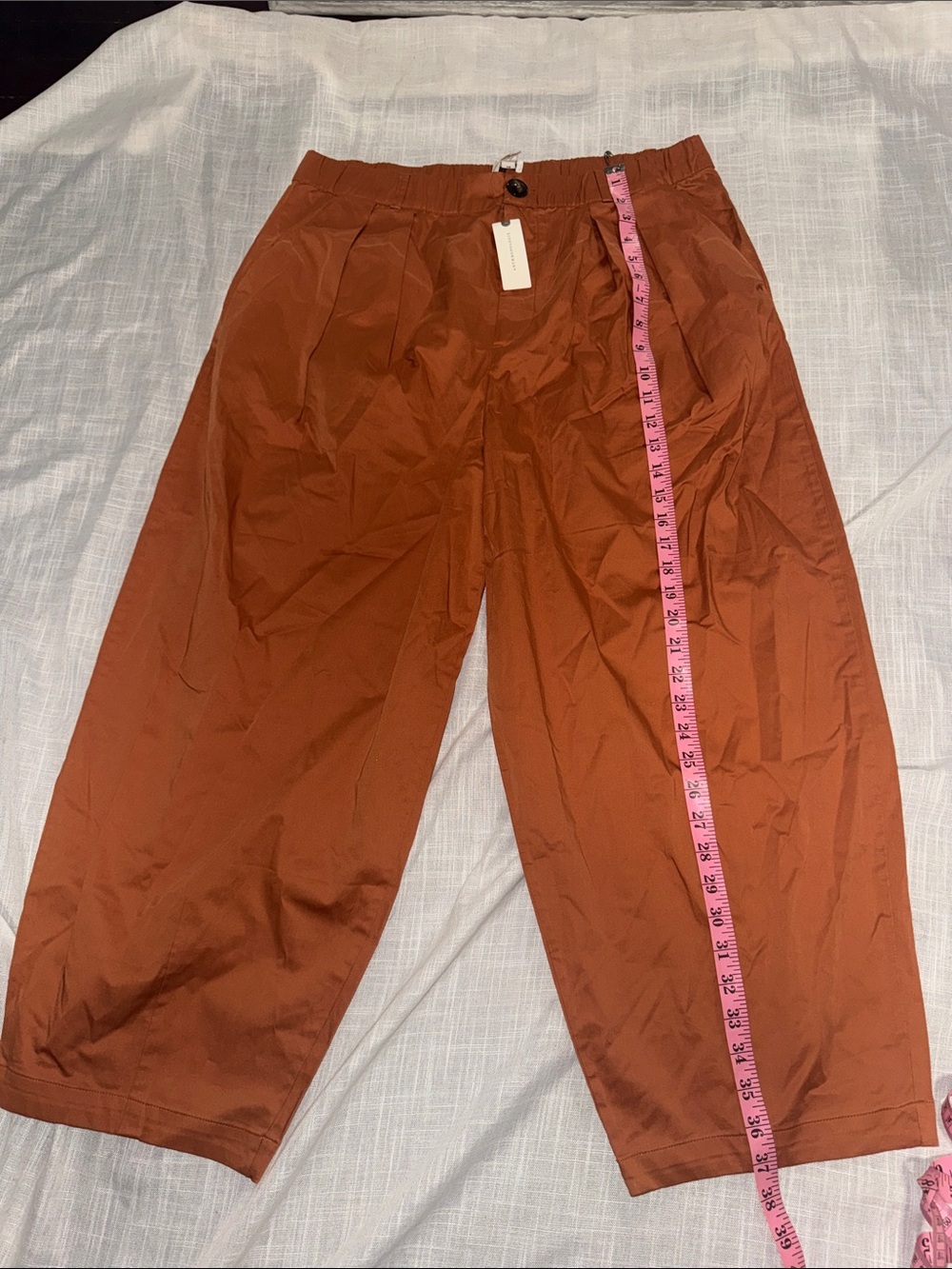 Maeve Antropologíe Rust Brown Casual Trousers